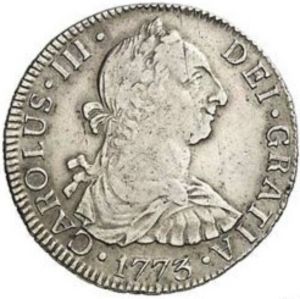 Coin: 2 Reales (Chile(1759~1788 - Carlos III) Col:CL-000111,WCC