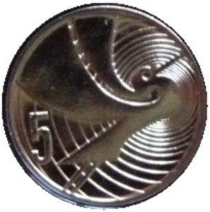 5 Cents (150 Years Treaty of Waitangi)