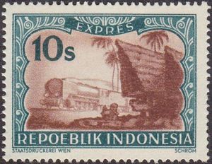 Bataker Houses and Locomotive