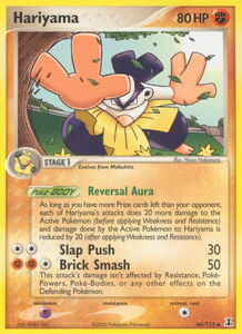 Game Card: Hariyama (Pokmon TCG(Delta Species Set) Col:PKM-DSS-EN044