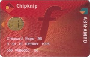 Chipknip Bank Card: Chipknip Card (ABN-AMRO Bank, Netherlands) Col:NL-CH-0003