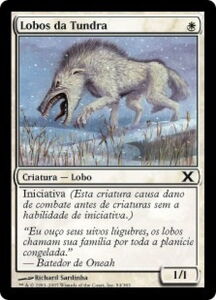 Carta de Jogo: Lobos da Tundra (Magic: The Gathering(10th Edition