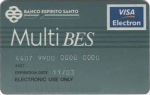 Visa Electron "MultiBES"