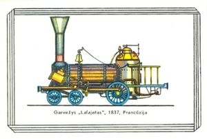 Old Locomotive 1837 France - 10/10