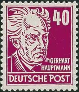 Gerhart Hauptmann (1862-1946) Poet and Playwright