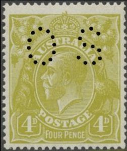 King George V, Perforated OS