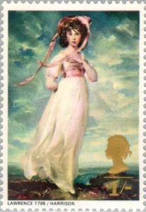 切手: Pinkie, Sir Thomas Lawrence (イギリス(Paintings 1968) Mi:GB 490,Sn:GB ...