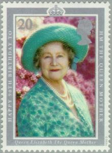 Stamp: Queen Elizabeth, the Queen Mother (United Kingdom of Great