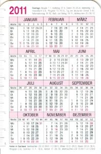Pocket Calendar: Plauen - Tram Car 79 (Germany, Federal Republic(PSB