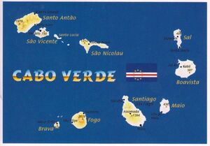 Cabo Verde Map
