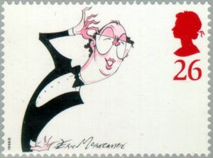 Stamp: Eric Morecambe (United Kingdom of Great Britain & Northern ...