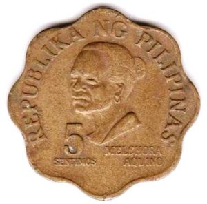 Coin: 5 Sentimos (Philippines(1946~Today - Republic of the Philippines ...