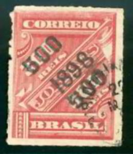 Newspaper stamp BLACK overprinted