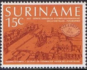 Port of Hellevoetsluis old postmark