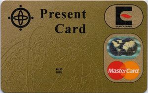 Present Card Gold