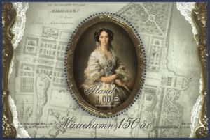Mariehamn 150 Years, Portrait Maria Alexandrovna of Russia