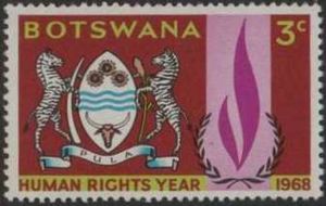 Human Rights Flame and Arms