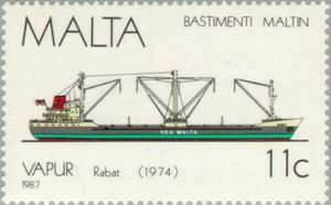 "Rabat" (container ship), 1974