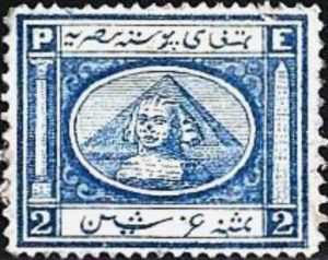 Sphinx to the left & Pyramid