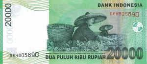 20,000 Rupiah