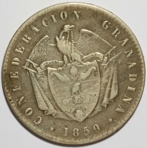 1 Peso (Granadine Confederation)