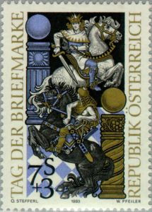 Letters "I" (brIefmarke) & (phIlatelie)