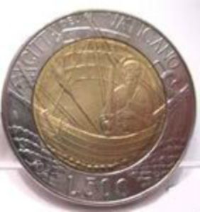 Moneta 500 Lire Città Del Vaticano 19792001 Papa