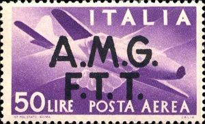 Handshake and Jet Fighter Caproni-Campini 1