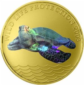 100 Francs (Loggerhead Sea Turtle)