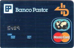 Bank Card: Banco Pastor (Banco Pastor, SpainCol:ES-MC-0155