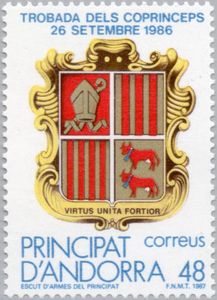 Coat of arms of Andorra