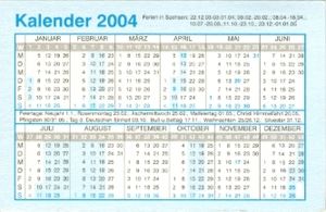 Pocket Calendar: Hans-Jürgen Barteld - Dieseltrains (Germany, Federal