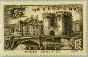 Porte Chaussée, by Verdun (1916-1939)