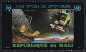 Antenna, Satellite and Telephone Mouthpiece