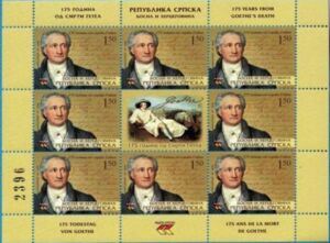 J. W. von Goethe by Karl Joseph Stieler