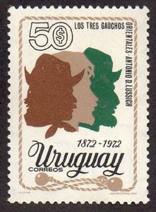 Silhouettes of the three Gauchos