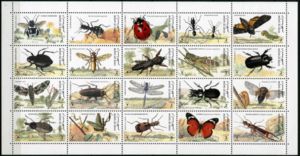 Native Insects - Mini sheet