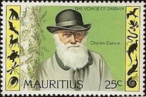 Francobolli: Charles Darwin (Mauritius(Centenario della morte di Darwin ...