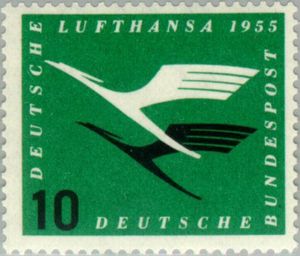 Stylized Crane (Emblem of the Lufthansa)