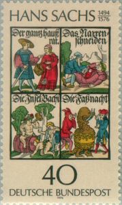 Cover Pages from Hans Sachs' Books