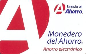 Tarjeta Funcional: Farmacias del Ahorro Roja (Pharmacies and Drugstores