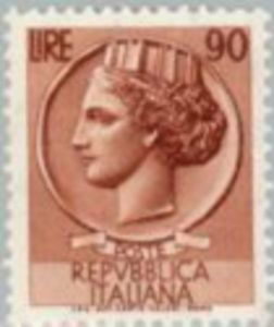 Coin of Syracuse - Wmk. Stars II 65° (left)