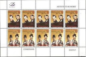 Stan Laurel (1890-1965), Oliver Hardy (1892-1957), comedians