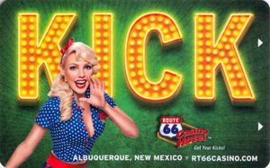 Hotel Card: Route 66 Casino Hotel - Kick (Hotel Casino, United ...