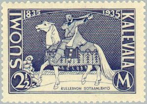 Kullervo setting out to Combat