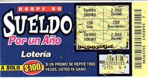loteria tickets de raspar
