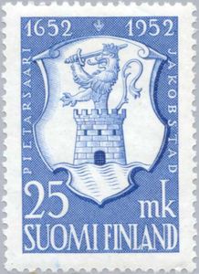 300th Anniversary Pietarsaari (Jakobstad) - Coat of Arms