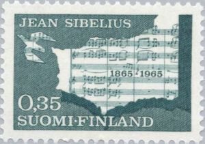 Music sheet for "Finlandia"