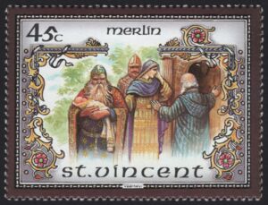 Merlin raises Arthur