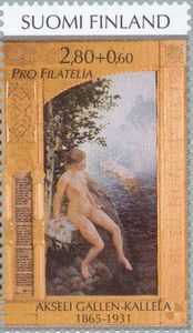 Triptych by Akseli Gallén-Kallela